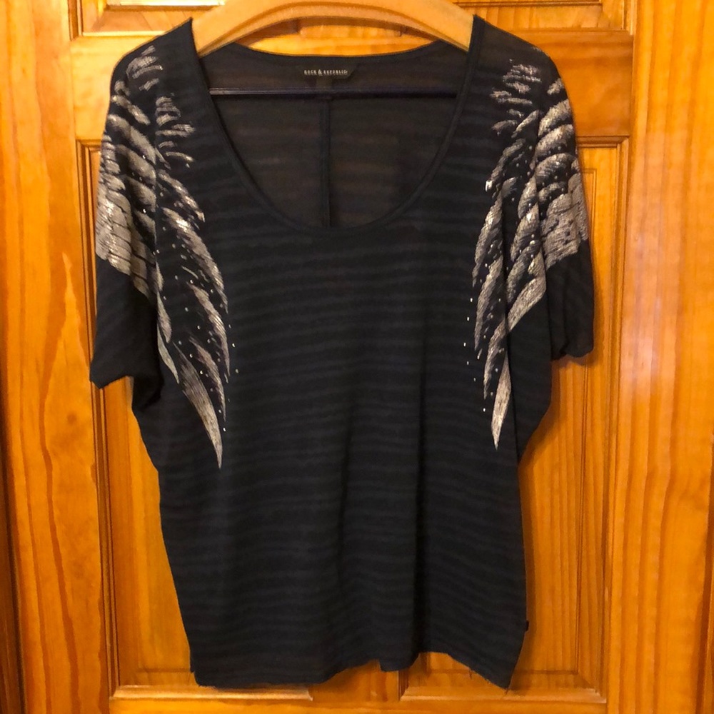 *  Rock & Republic t-shirt